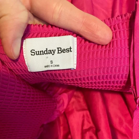 Elio Poplin Bubble Dress - NWT - Picture 6 of 13